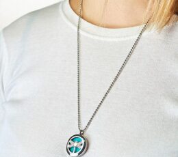 Aromatherapy Jewellery Necklace - Tree of Life 25mm
