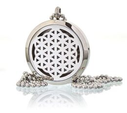 Aromatherapy Jewellery Necklace - Flower  of Life 30mm