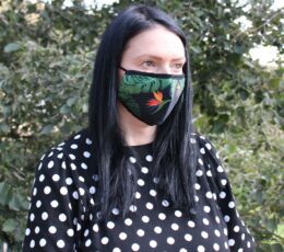 Reusable Fashion Face Covering - Green Jungle (Adult)