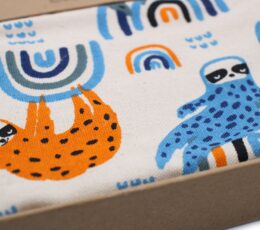 Luxury Lavender  Wheat Bag in Gift Box  - Zebra