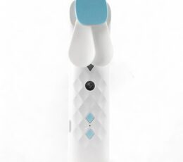 White Nano Mist Face Fan & Spray - USB chargable
