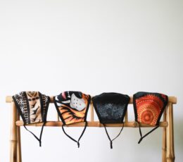 Reusable Fashion Face Covering - African Tribal  (Adult)