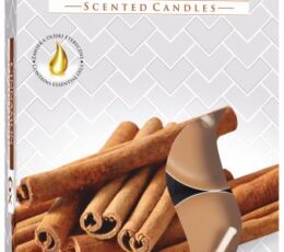 Set of 6 Scented Tealights - Cinnamon