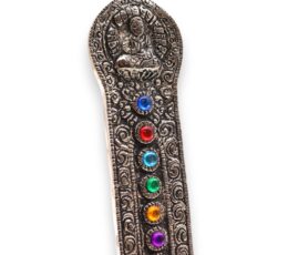 7 Chakra Tower Buddha Incense Holder 16x6x7cm