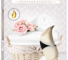 Set of 6 Scented Tealights - Fresh Cotton
