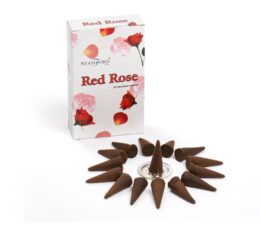 Red Rose Incense Cones