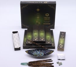 Aventurine Crystal Scents Smudge Incense - Chocolate