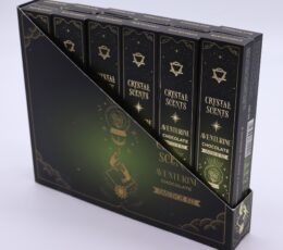 Aventurine Crystal Scents Smudge Incense - Chocolate