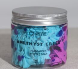 Amethyst Creed Whipped Cream Soap 120g