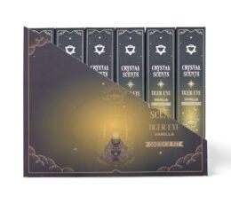 Tiger Eye Crystal Scents Smudge Incense - Vanilla