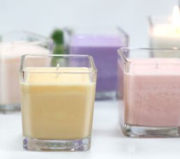 White Label Soy Wax Jar Candle - Peach Smoothie
