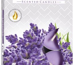 Set of 6 Scented Tealights - Lavender
