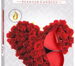 Set of 6 Scented Tealights - Love