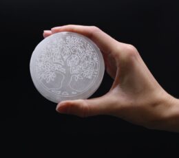 Small Charging Plate 8cm - Tree of Life