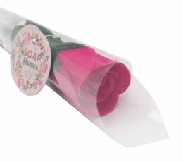 Ready to Retail Soap Flower - Small Red Rose