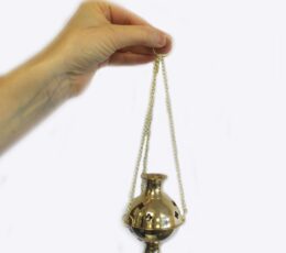 Hanging Brass Incense Burner