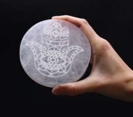 Medium Charging Plate 10cm - Hamsa