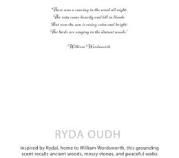 Agnes + Cat Botanical Soy Wax Candle - Rydal Oudh