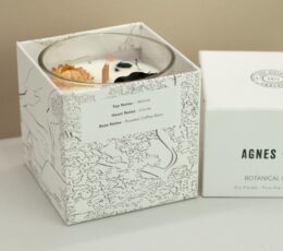 Agnes + Cat Botanical Soy Wax Candle - Lakeland Mocha