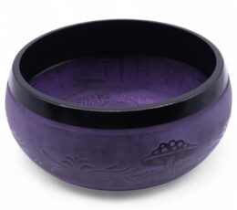 Extra Loud - Mushroom Singing Bowl - Purple Haze (23x10.5cm, 1.3kg)