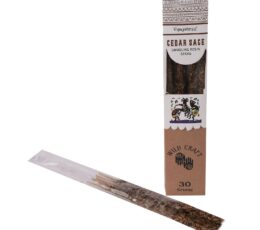 30g Golden Cedar Sage Smudging Resin Sticks (6s)