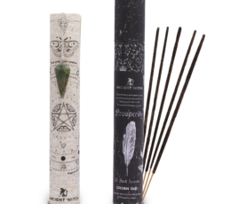 Ancient Witch Spell Incense - Prosperity - Aventurine Pendulum