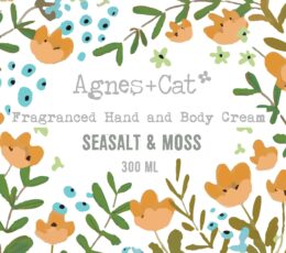 Hand & Body Cream - Sea Salt & Moss - 300ml