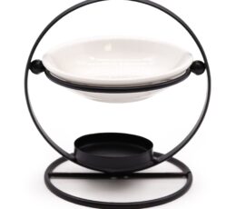 Ceramic & Metal Round Stand