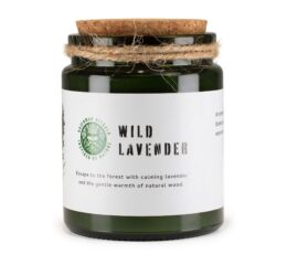 Greenman Woodwick Soy Candle - Wild Lavender