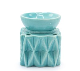 Oil Burner Geometric - Blue