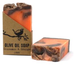 Cinnamon+ Orange Pure Olive Oil Soap - 120g