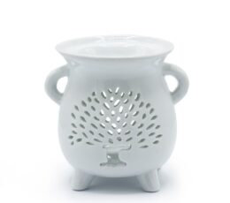 Caildren Oil Burner - Tree of Life - White