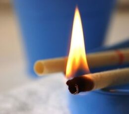 2x Scented Ear Candles - Sweet Orange