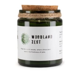 Greenman Woodwick Soy Candle - Woodland Zest