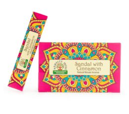 Namaste Mandala Masala Incense - Sandal with Cinnamon