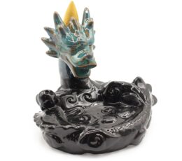 Backflow Incense Burner - Large Dragon Pool