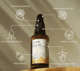 Organic Body Oil 50ml - Rosemary & Frankincense