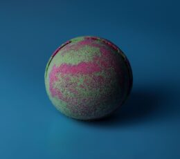 Set of 3 Fruity Rhubarb Bath Bombs