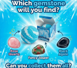 Elemental Crystal Bath Bomb - Water