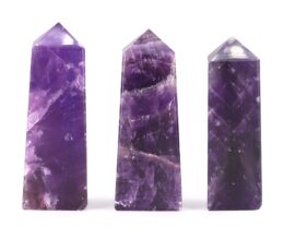 Gemstone Obelisk Point approx 5cm - African Amethyst