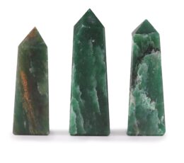 Gemstone Obelisk Point approx 5cm - Indian Jade