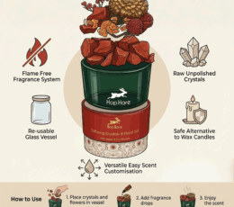 Hop Hare Diffusing Crystals & Floral Set - The Lion