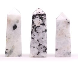 Gemstone Obelisk Point approx 5cm - Moonstone