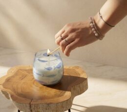 Small Glass Jar Candles - Seabreeze