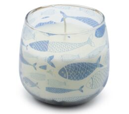 Medium Glass Jar Candles - Seabreeze