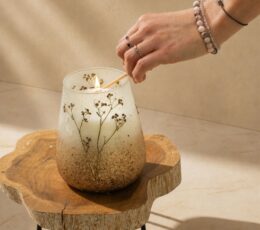 Tall Glass Jar Candles - Wildlight Woods