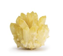 Crafted Quartz Cluster - Yellow Ghost Quartz (approx 250-300gm 8cm)