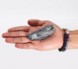 Enhanced Titanium - Seven Colour Chakra Stone (approx 40-80gm 7-10cm)