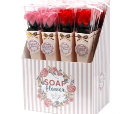 Ready to Retail Soap Flower - Medium Rose
