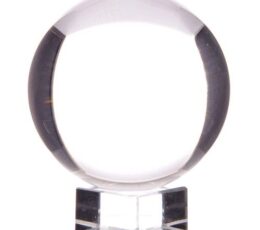 Crystal Ball on Stand 200mm